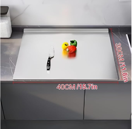 Premium Stainless Steel Washable Chopping Board for Kitchen