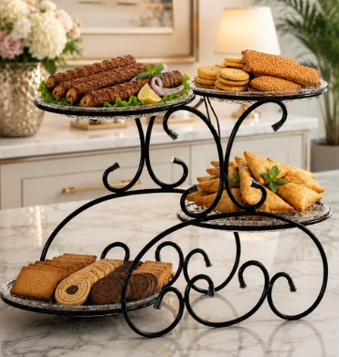 Decorative Plate Rack with Free Spoon Rack | Combo Deal