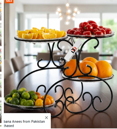 Decorative Plate Rack with Free Spoon Rack | Combo Deal
