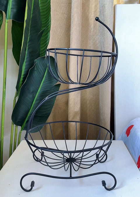 Wrought Iron Kitchen Counter Organizer