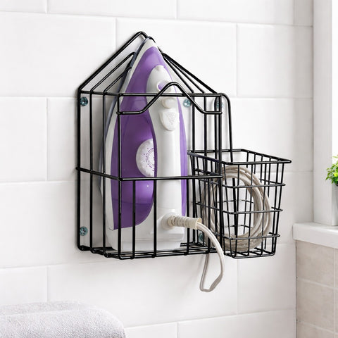 Wall-Mounted Iron Holder