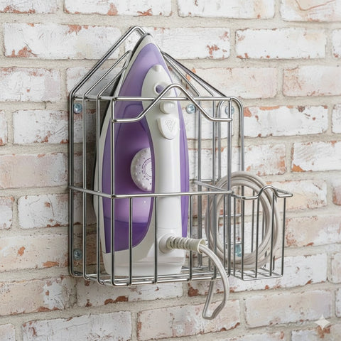 Wall-Mounted Iron Holder