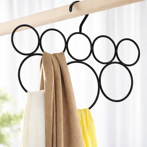 Multi-Ring Scarf & Dupatta Organizer Hanger