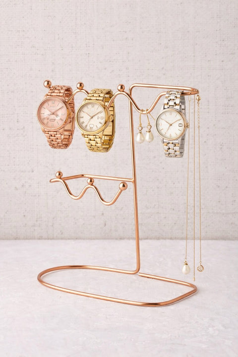 Multi-Tier Bangle & Jewelry Organizer Stand