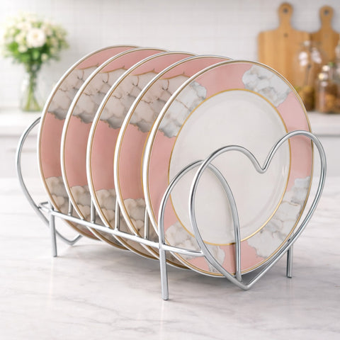 Golden Metal Plate Stand / Frame