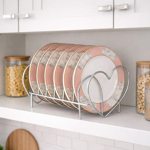 Golden Metal Plate Stand / Frame