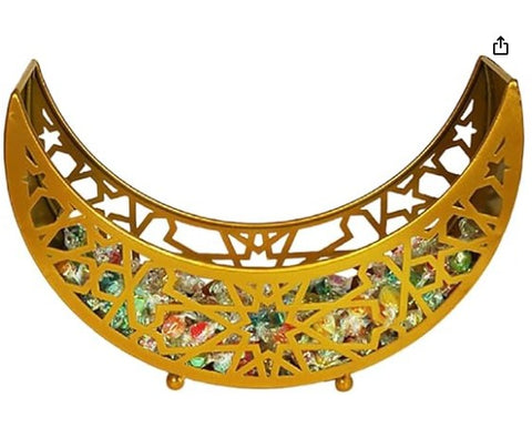 Golden Crescent Serving Bowl