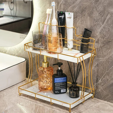 Bathroom Vanity Organizer Makeup Shelf Bathroom Organizer