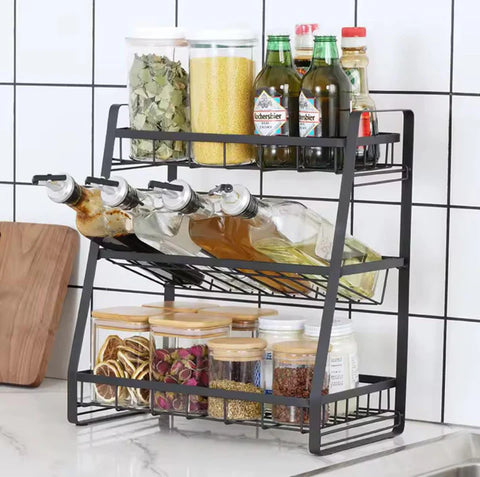 Multipurpose Storage Rack Organizer Shelf Stand