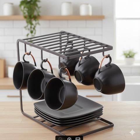 6 Coffee Mug Set,  Tea Cup for Office