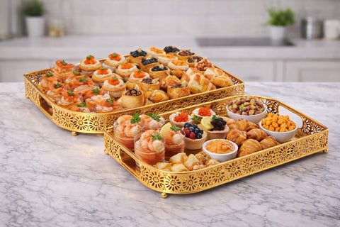 Decorative Serving & Vanity Organizer