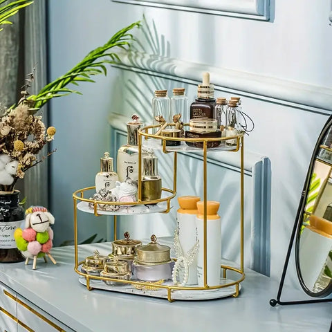 3 layer Cosmetics Storage rack