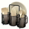 3-Compartment Party Tableware Organizer