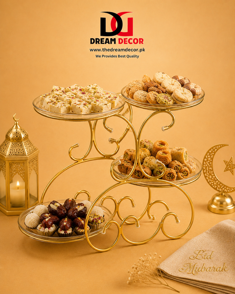 Stylish plate stand 4 layer