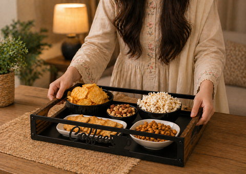 Coffee Serving Tray / Decorative Coffee Tray