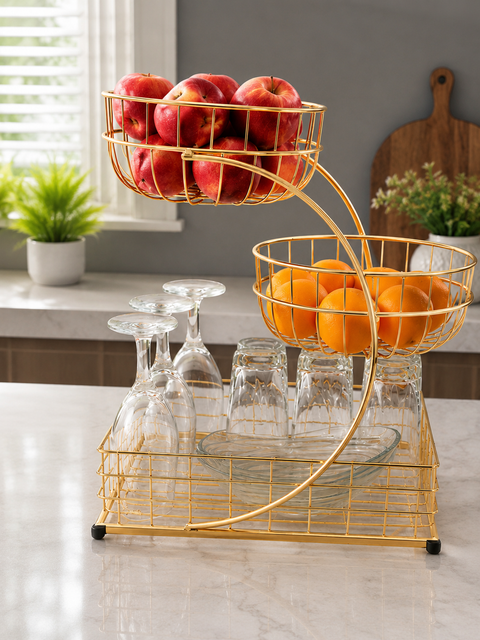Metal Fruit Basket