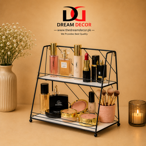Makeup Organizer Rack ya Cosmetic Storage Shelf