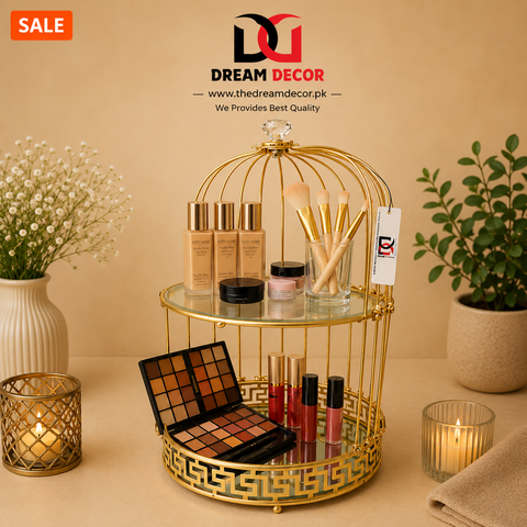 Luxe Metal Beauty Caddy