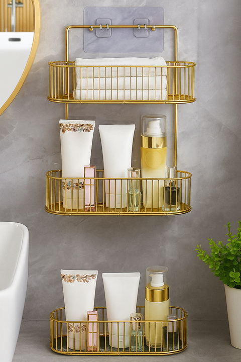 Wall Mounted Bathroom Shelf