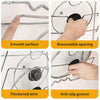 5-Tier Stainless Steel Wall Mounted Pot Lid Organizer Rack