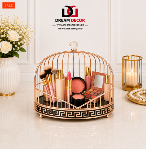 Royal Glow Luxury Makeup Serving Tray