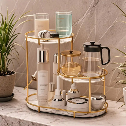 3 layer Cosmetics Storage rack Desktop countertop dressing rack