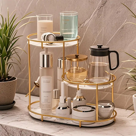 3 layer Cosmetics Storage rack