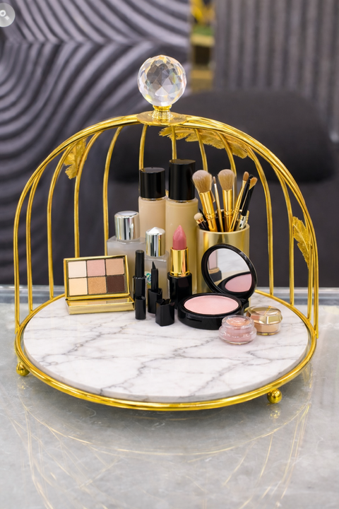 Royal Cage Luxury Makeup & Perfume Organizer