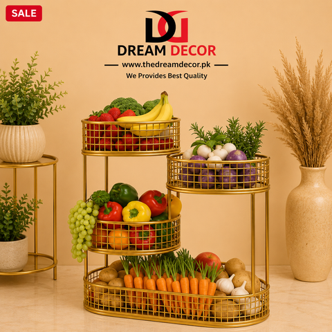 Multipurpose Fruit Basket & vegetable storage rack