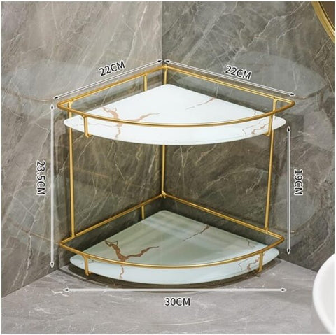 Metal Corner Countertop Organizer