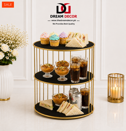3-Tier Luxury  Organizer Shelf