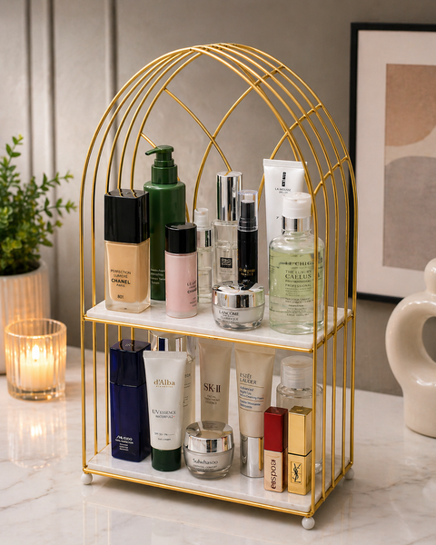 Multi-Use makeup organizer and Cake Stand