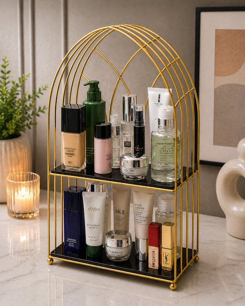 Multi-Use makeup organizer and Cake Stand