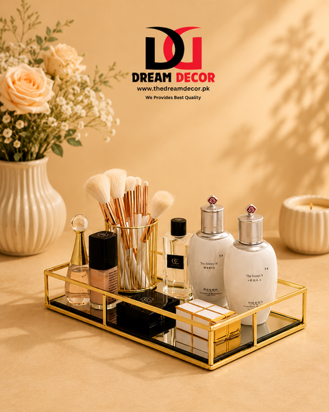 luxury Design Organizer Tray for Makeup and cosmetics