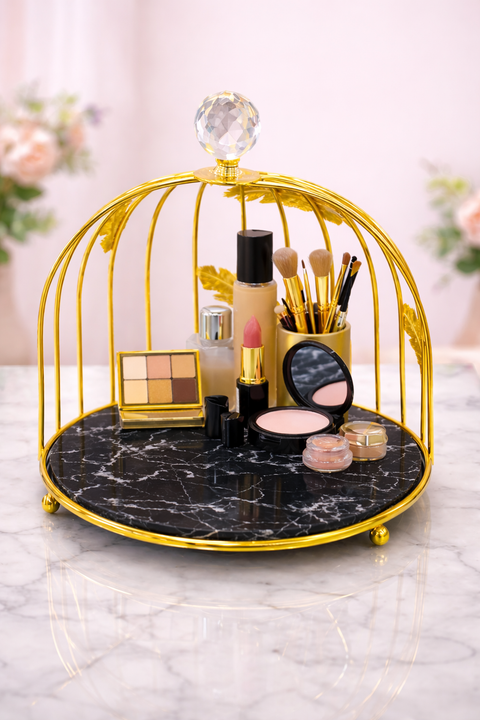 Royal Cage Luxury Makeup & Perfume Organizer