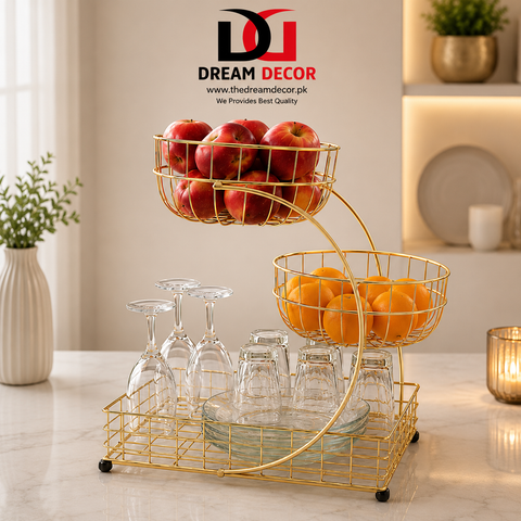 Metal Fruit Basket