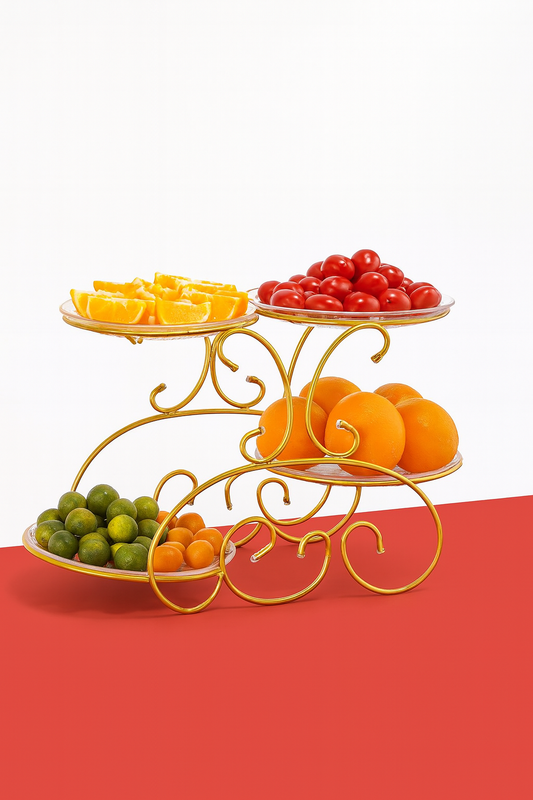 Fruit Stand Multi Layer Fruit Basket, Large Capacity