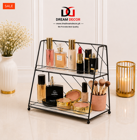 Makeup Organizer Rack ya Cosmetic Storage Shelf