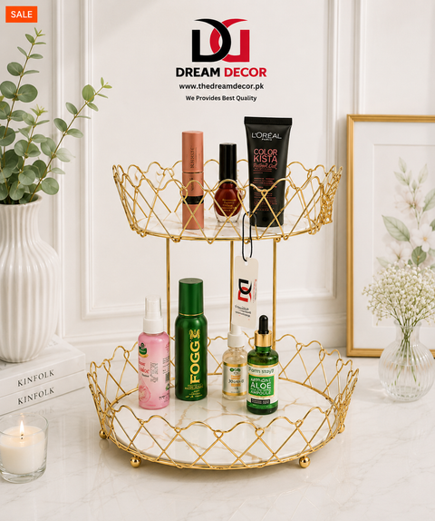 iron cosmetic storage makeup organizer