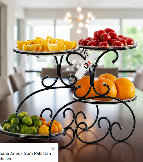 Stylish plate stand 4 layer