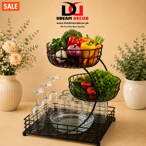 Metal Fruit Basket