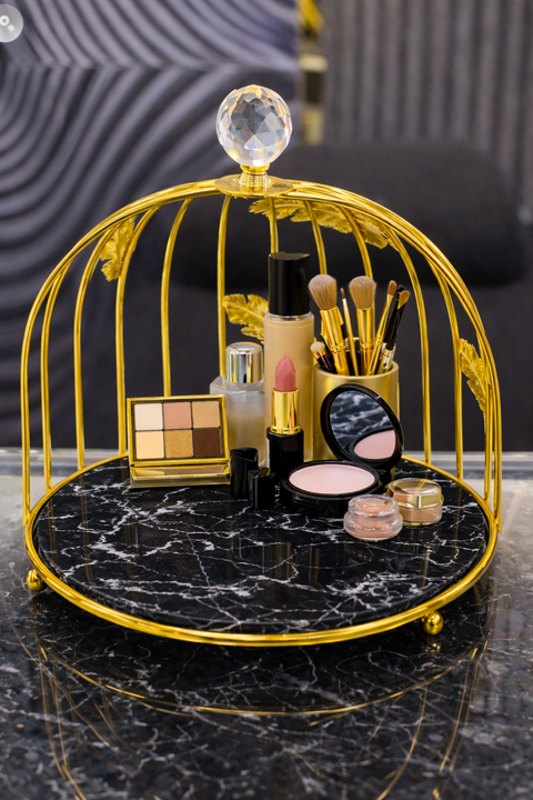 Royal Cage Luxury Makeup & Perfume Organizer