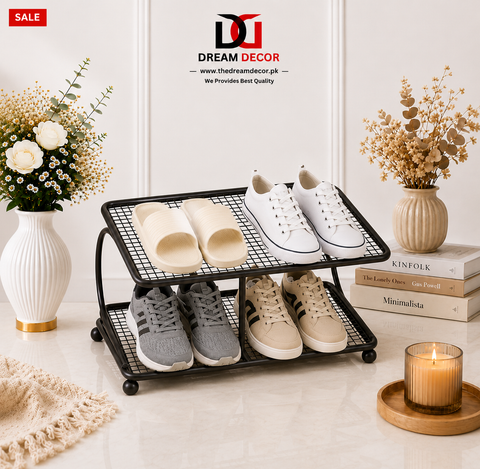 Space-Saving Shoe Stand