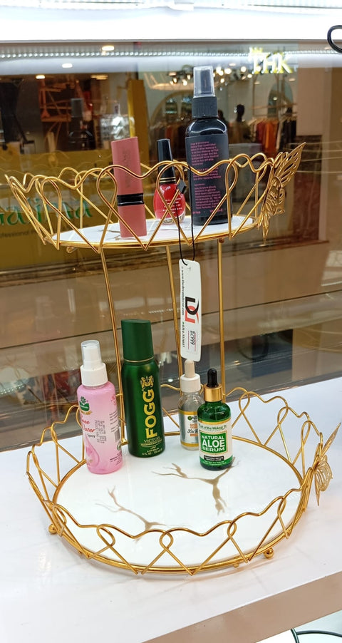 iron cosmetic storage makeup organizer