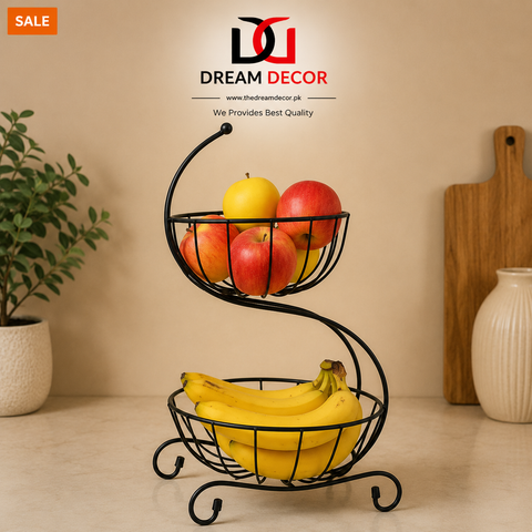 Wrought Iron Kitchen Counter Organizer