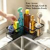 2-Tier Corner Kitchen Sink Organizer – Multipurpose Storage Rack