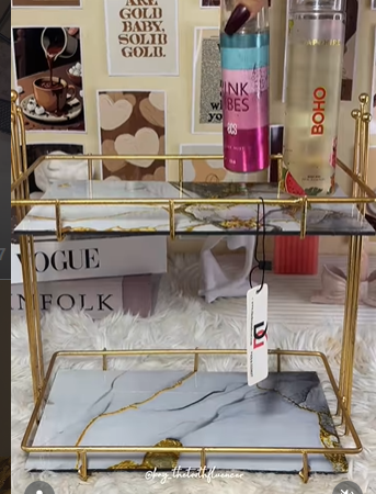 Makeup & Skincare Organizer Rack