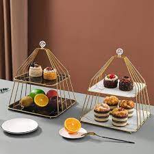 Multi-layered Iron Cake Stand Dessert Stand