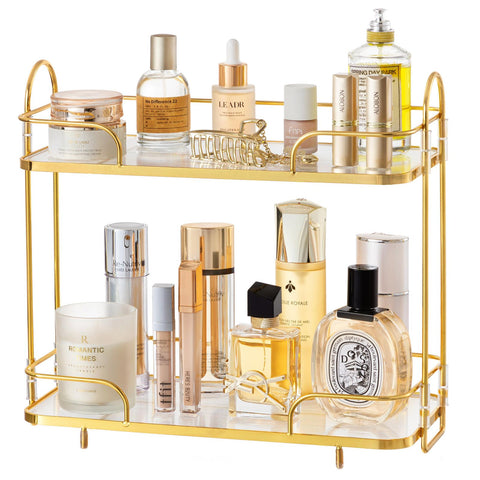 Cosmetics Storage Rack Make-up Organizer Metal Frame