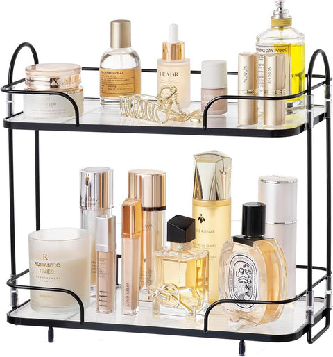 Cosmetics Storage Rack Make-up Organizer Metal Frame